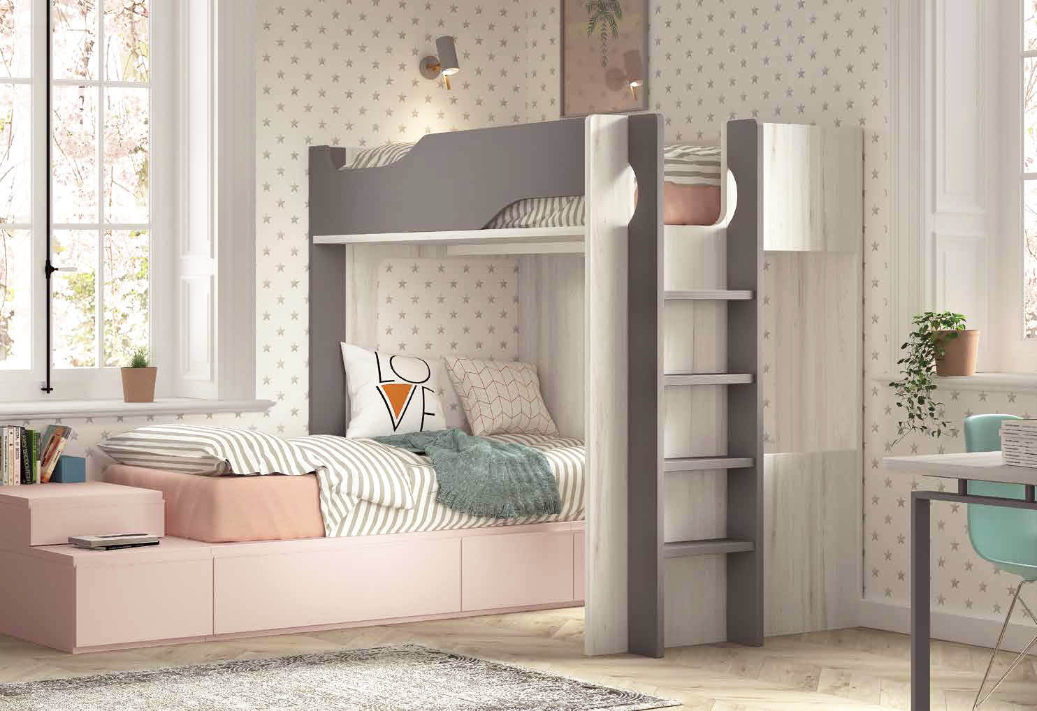 Lit Superpose Lit Jumeaux Collection A Prix Calin So Nuit