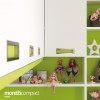 Chambre enfant avec lit tiroir PERSONNALISABLE KC402 - MORETTI COMPACT