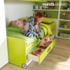 Chambre enfant avec lit tiroir PERSONNALISABLE KC402 - MORETTI COMPACT