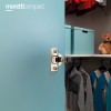 Chambre d ado avec canapé lit PERSONNALISABLE KC401 - MORETTI COMPACT