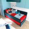 Chambre d ado avec canapé lit PERSONNALISABLE KC401 - MORETTI COMPACT
