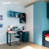 Chambre d ado avec canapé lit PERSONNALISABLE KC401 - MORETTI COMPACT
