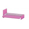 Lit canapé PERSONNALISABLE WL069 couleur lavande  imitation cuir avec un couchage de 90 x 200 - MORETTI COMPACT