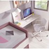 Lit gigogne enfant avec 4 coffres de rangement PERSONNALISABLE F004 - GLICERIO