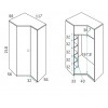 Chambre enfant complete avec bureau PERSONNALISABLE F009- GLICERIO