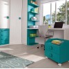 Chambre enfant complete avec bureau PERSONNALISABLE F009- GLICERIO