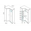 Lit surélevé enfant PERSONNALISABLE F010 - GLICERIO