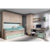 Lit surélevé enfant PERSONNALISABLE F010 - GLICERIO