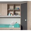 Lit surélevé enfant PERSONNALISABLE F010 - GLICERIO