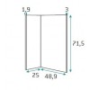 Lit avec tiroir PERSONNALISABLE F012 - GLICERIO