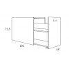 Chambre enfant garcon PERSONNALISABLE F013- GLICERIO