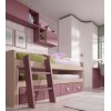 Chambre enfant fille PERSONNALISABLE F014 - GLICERIO