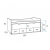 Chambre enfant design PERSONNALISABLE F019 - GLICERIO