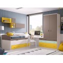 Chambre a coucher moderne PERSONNALISABLE F021- GLICERIO