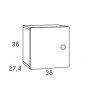 Chambre a coucher moderne PERSONNALISABLE F021- GLICERIO