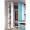 Lit enfant gigogne avec rangement PERSONNALISABLE F022 - GLICERIO