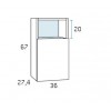Lit ado garçon avec rangement PERSONNALISABLE F023 - GLICERIO