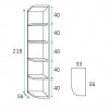 Lit pour enfant avec lit gigogne PERSONNALISABLE F024 - GLICERIO