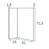 Lit pour enfant avec lit gigogne PERSONNALISABLE F024 - GLICERIO