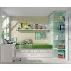 Lit pour enfant avec lit gigogne PERSONNALISABLE F024 - GLICERIO