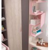 Chambre fille avec lit gigogne & 4 coffres de rangement PERSONNALISABLE F028 - GLICERIO