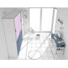 Lit mural escamotable avec bureau PERSONNALISABLE F402 - GLICERIO