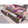 Lit enfant avec rangement PERSONNALISABLE F005 - GLICERIO
