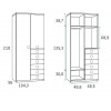 Chambre enfant originale et PERSONNALISABLE avec lit gigogne F053 - GLICERIO
