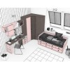 Chambre fillette PERSONNALISABLE F031 - GLICERIO
