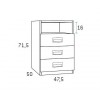 Chambre fillette PERSONNALISABLE F031 - GLICERIO
