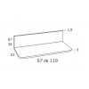 Chambre moderne ado avec lit gigogne PERSONNALISABLE F001 - GLICERIO