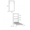 Lit escamotable armoire avec 2 couchages PERSONNALISABLE F361 - GLICERIO