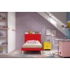 Lit 1 personne avec bureau et rangements PERSONNALISABLE F501 - GLICERIO