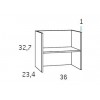 Lit rabattable avec couchage de 90 x 190 cm PERSONNALISABLE F408 - GLICERIO