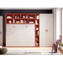 Lit armoire escamotable PERSONNALISABLE F414 - GLICERIO