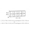 Lit armoire escamotable PERSONNALISABLE F414 - GLICERIO