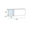 Lit 1 personne avec rangement et bureau PERSONNALISABLE F502 - GLICERIO