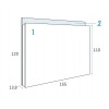 Lit 1 personne avec rangement et bureau PERSONNALISABLE F502 - GLICERIO