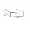 Chambre pour enfant PERSONNALISABLE avec lit gigogne F303 - GLICERIO