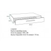 Chambre pour enfant PERSONNALISABLE avec lit gigogne F303 - GLICERIO