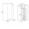 Chambre d enfant PERSONNALISABLE avec lit gigogne F314 - GLICERIO