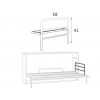 Armoire escamotable lit PERSONNALISABLE F415-2 - GLICERIO