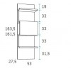 Armoire escamotable lit PERSONNALISABLE F415-2 - GLICERIO