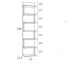 Armoire escamotable lit PERSONNALISABLE F415-2 - GLICERIO