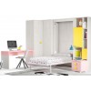 Lit escamotable vertical chambre PERSONNALISABLE F419 - 2 - GLICERIO