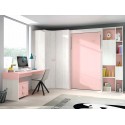Lit escamotable vertical chambre PERSONNALISABLE F419 - 2 - GLICERIO