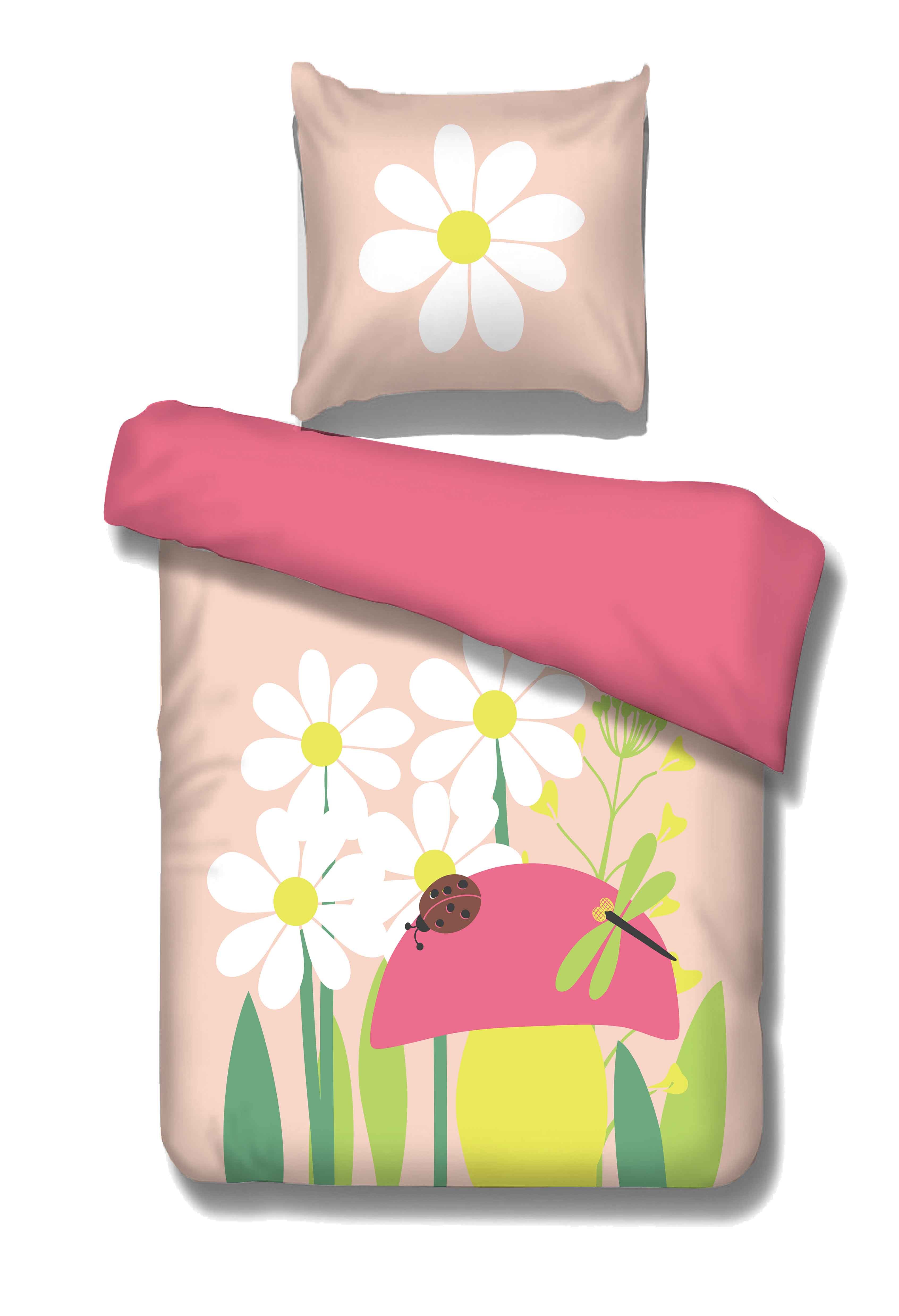 Parure lit enfant décor printemps 100% coton - SONUIT