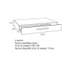 Lit enfant fille PERSONNALISABLE avec lit gigogne F311 - GLICERIO