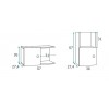 Lit enfant fille PERSONNALISABLE avec lit gigogne F311 - GLICERIO