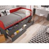 Lit 1 place avec rangement PERSONNALISABLE F030 - GLICERIO